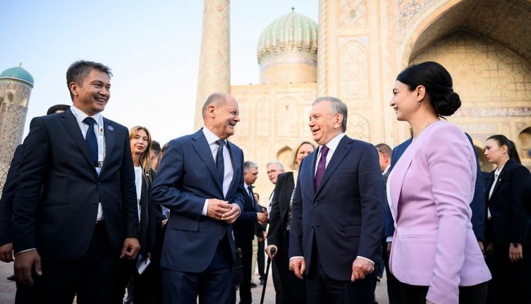 Almanya Başbakanı Scholz: ‚Özbekistan Bizim İçin Çok Önemli Bir Ortak‘
