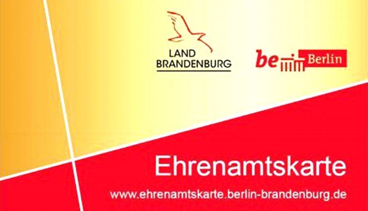 Berlin-Brandenburg‘da Gönüllülük Kartı Kullanıma Sunuldu