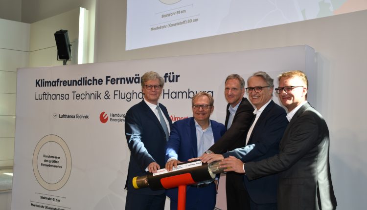 „Hamburg’da Lufthansa ve Havalimanı, Merkezi Isıtma Ağına Bağlanıyor“