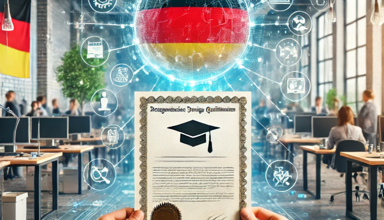 „Almanya, Yabancı Meslek Diploması Tanıma Sürecini Daha da Kolaylaştırıyor“