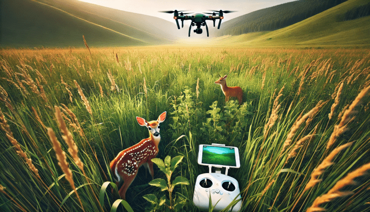 Almanya, Yavru Geyikleri Kurtarmak İçin Drone Destek Programı Başlattı