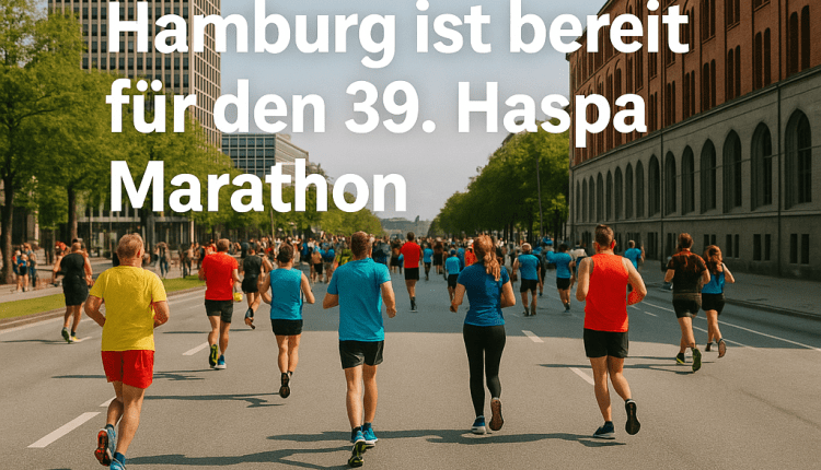 Hamburg 39. Haspa Maratonu’na Hazır-                 Hamburg ist bereit für den 39. Haspa Marathon