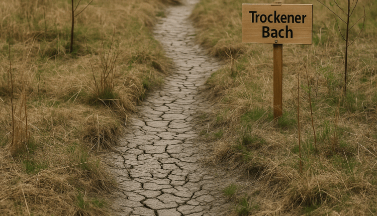 Das Jahr 2025 beginnt trocken – bitte Niedrigstände in Gewässern melden- 2025 Yılı Kurak Başladı – Lütfen Su Seviyesi Düşük Olan Suları Bildirin