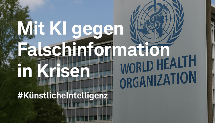 Mit KI gegen Falschinformation in Krisen-   Yapay zekâ, kriz anlarında bilgi kirliliğine karşı etkili olabilir