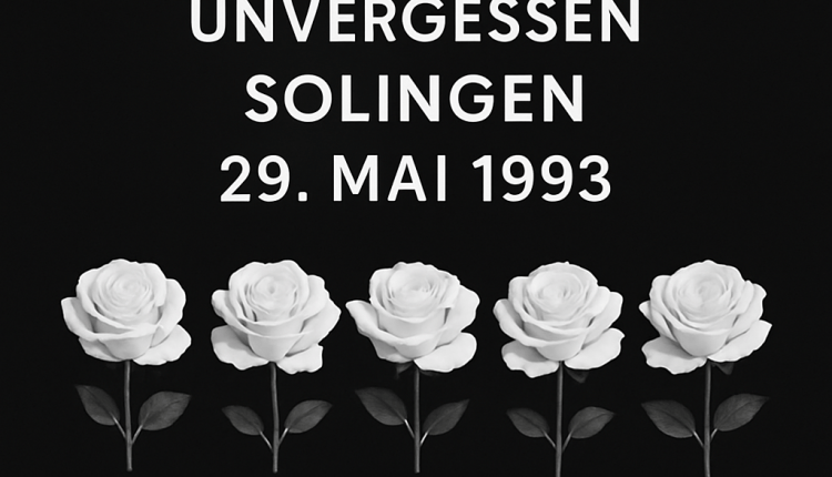 32 Jahre nach dem Brandanschlag in Solingen: Gedenken gegen das Vergessen- Solingen Faciası: 32 Yıl Önce Yüreğimize Düşen Ateş