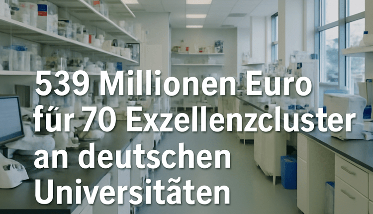 70 Exzellenzcluster stärken Deutschlands Spitzenforschung- Almanya 70 Mükemmeliyet Projesi ile Bilimde Güçleniyor