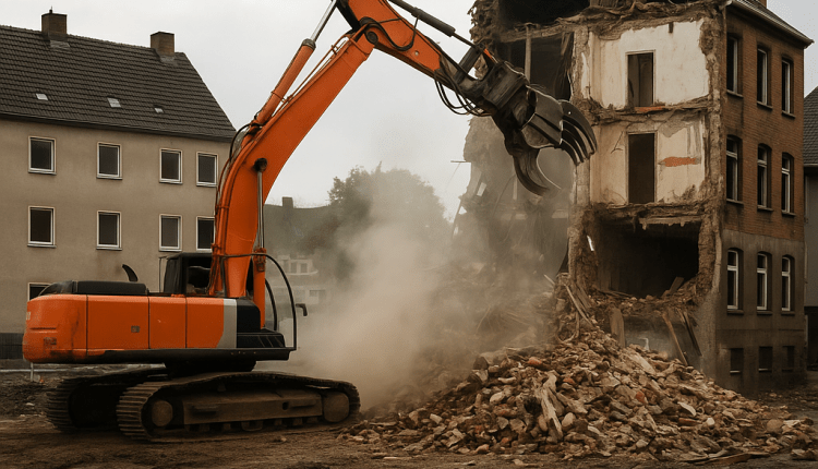 Abriss von Problemimmobilien in Gelsenkirchen gestartet-Gelsenkirchen’de Sorunlu Binalarda Yıkım Başladı