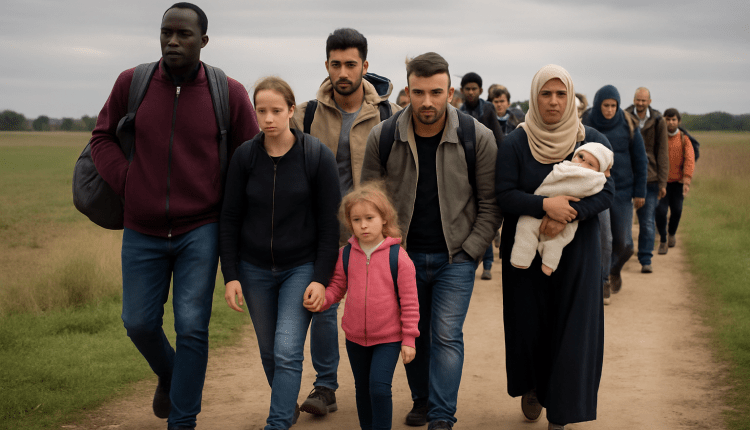 123 Millionen Menschen weltweit auf der Flucht-                                                                                        123 milyon kişi savaş ve zulüm nedeniyle yurdundan oldu
