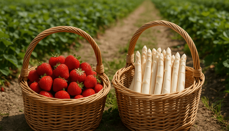 Ernte-Einbruch bei Erdbeeren und Spargel/“Almanya’da Çilek ve Kuşkonmaz Hasadında Büyük Düşüş