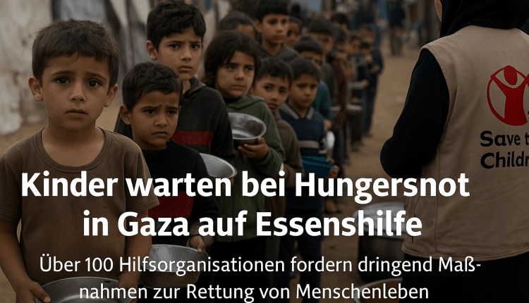 Hilfsorganisationen schlagen Alarm wegen Hungersnot in Gaza/Gazze’de Açlık Felaketi İçin Acil Yardım Çağrısı