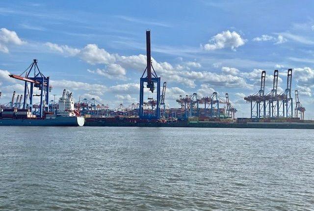 Hamburger Hafen legt kräftig zu/ Hamburg Limanı Yükselişte