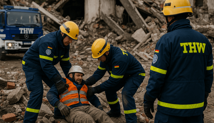 75 Jahre Technisches Hilfswerk (THW) /Federal Teknik Yardım Kurumu (THW) 75 Yaşında