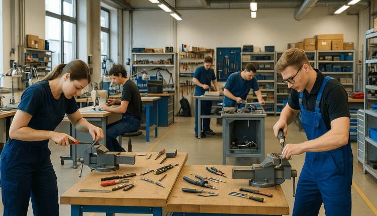 Duale Ausbildung: Weniger neue Verträge 2024/ İkili Mesleki Eğitimde Yeni Sözleşmeler Azaldı