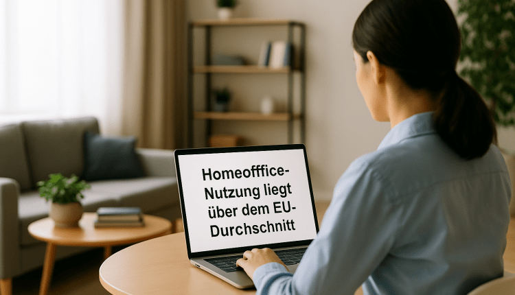 Homeoffice-Nutzung in Deutschland über EU-Durchschnitt/“Evden çalışma AB ortalamasının üstünde”