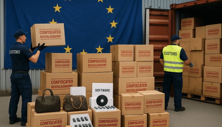 EU beschlagnahmt gefälschte Waren im Wert von 3,8 Mrd. €/AB, 3,8 Milyar Euro Değerinde Sahte Ürüne El Koydu