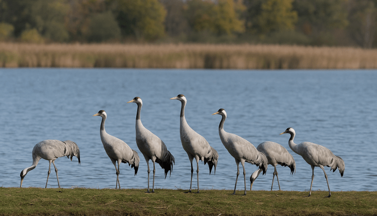 Vogelgrippe trifft Kraniche – Ein Weckruf aus der Natur Kuş Gribi Turnaları Vurdu: Doğanın Uyarısı