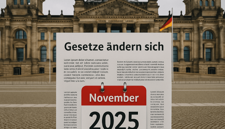 Das ändert sich im November 2025/ Kasım 2025’te Yürürlüğe Giren Yeni Yasalar ve Düzenlemeler