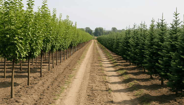 Baumschulen 2025: Weniger Betriebe, aber mehr Stadtbäume/Daha Az Fidanlık, Daha Fazla Ağaç Üretimi