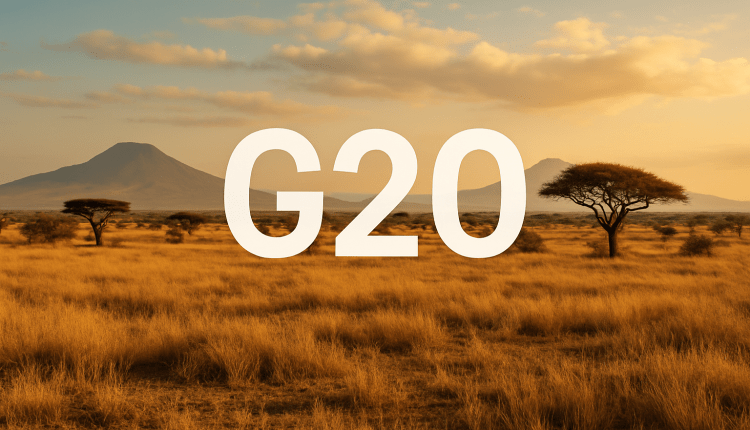 “G20-Gipfel findet in Südafrika statt”/“G20 Zirvesi Güney Afrika’da Gerçekleşiyor”