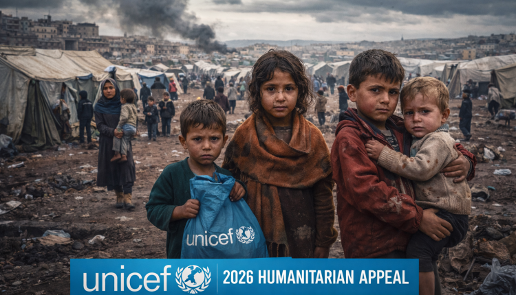 UNICEF startet dringenden Hilfsappell für 2026/ UNICEF’ten 2026 için Acil Yardım Çağrısı