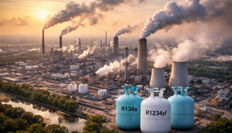 Fluorierte Gase rückläufig/Florlu Gazlarda Düşüş