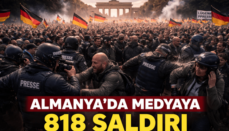 818 Angriffe auf Medien in Deutschland/Almanya’da Medyaya 818 Saldırı