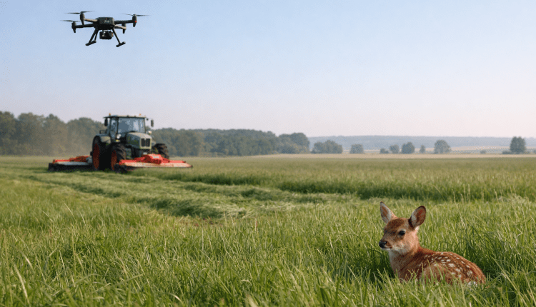 Millionenhilfe für Rehkitzrettung/Yavru geyikler için milyonluk koruma desteği