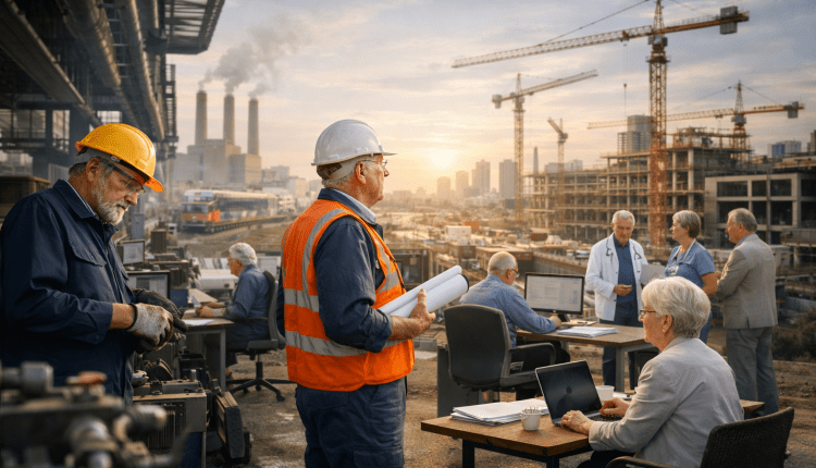 In Deutschland ist ein Viertel der Erwerbstätigen 55 Jahre und älter/Almanya’da iş gücünün dörtte biri 55 yaş üstü