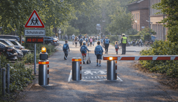 NRW: Wettbewerb für Schulstraßen/NRW’de okul yolları için yeni proje