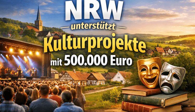 NRW unterstützt Kulturprojekte mit 500.000 Euro/NRW, kırsalda kültür projelerini 500 bin euro ile destekliyor