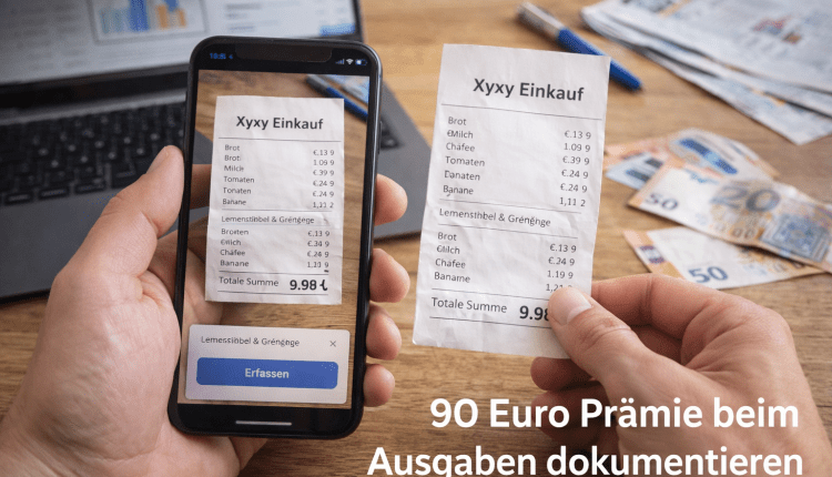 Kassenbon-Scan erleichtert Ausgabenerfassung/Fiş tarama ile harcama takibi kolaylaşıyor