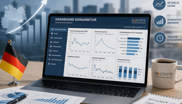 Neues Konjunktur-Dashboard/ Yeni ekonomi paneli kullanımda