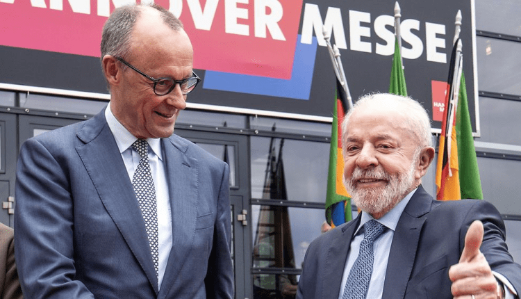 Merz und Lula eröffnen Messe/Merz ve Lula fuarı açtı