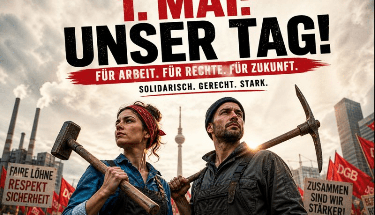 1 Mai die Kraft der Arbeit/1 Mayıs emeğin gücü