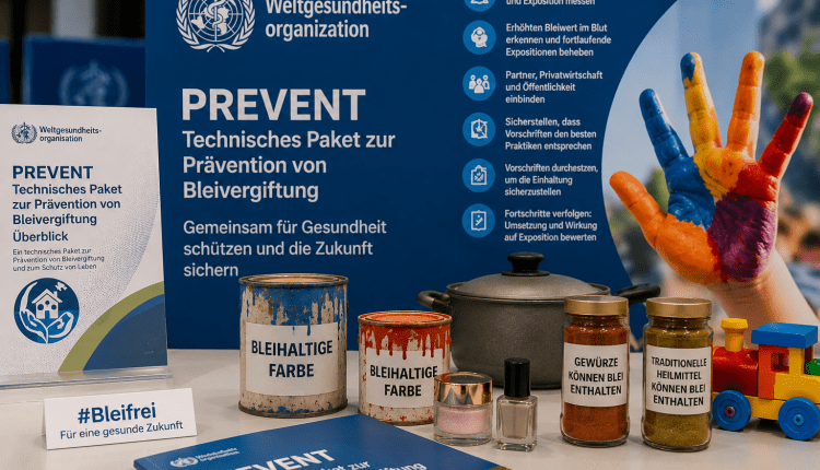 Jährlich sterben 3,5 Millionen Menschen an Bleivergiftung/Yılda 3,5 milyon kişi kurşundan ölüyor