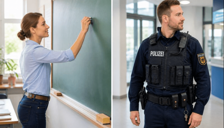 Beamte vor allem in Schulen und Sicherheit/ Memurların çoğu eğitim ve güvenlikte çalışıyor