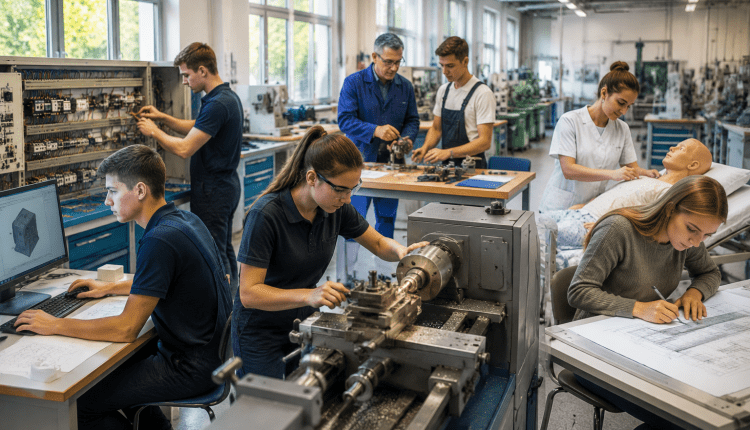 Frühe Berufsorientierung gegen Fachkräftemangel/Erken meslek yönlendirmesi gençlere destek olacak