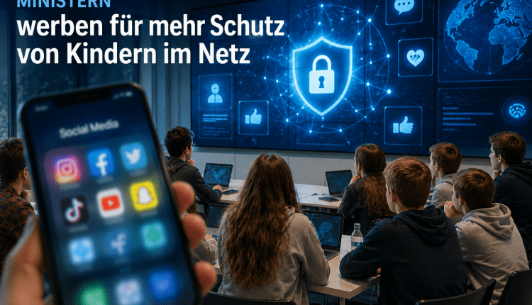 Ministern werben für mehr Schutz von Kindern im Netz /Bakanlardan dijital dünyada çocukların korunması çağrısı