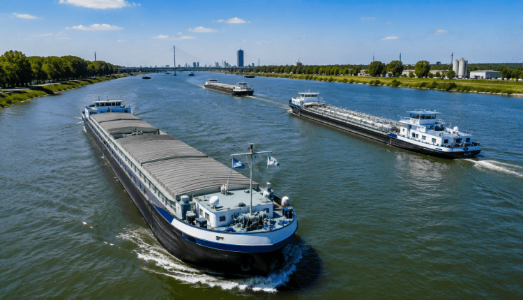 Binnenschifffahrt mit großem Zukunftspotenzial/İç su taşımacılığında büyük gelecek potansiyeli