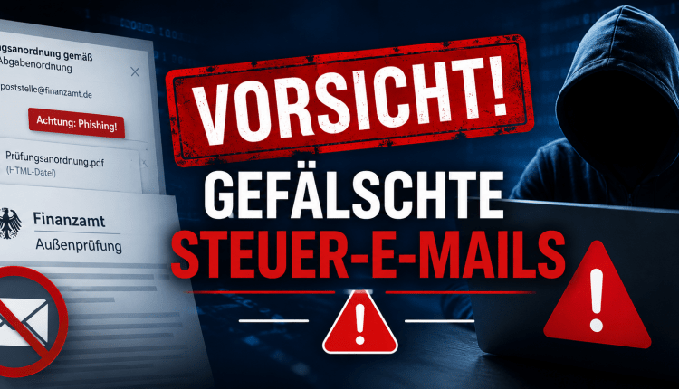 Doppelte Warnung vor gefälschten Steuer-E-Mails/ Sahte Vergi E-postalarına Çifte Uyarı