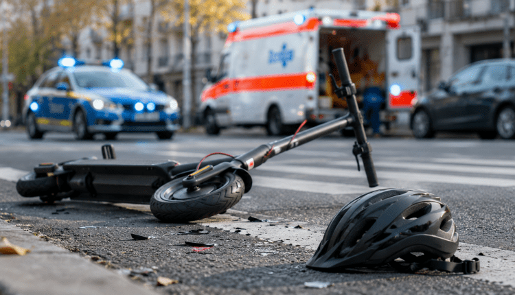 Mehr E-Scooter-Unfälle 2025/E-Scooter kazaları arttı
