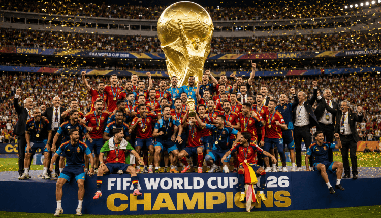 Spanien ist Fußball-Weltmeister 2026 Dünya Kupası şampiyonu İspanya