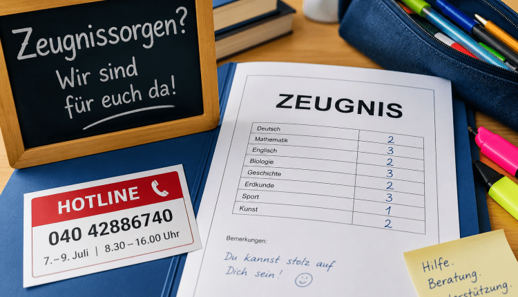 Hamburg hilft bei Zeugnissorgen/Hamburg’da karne danışmanlığı