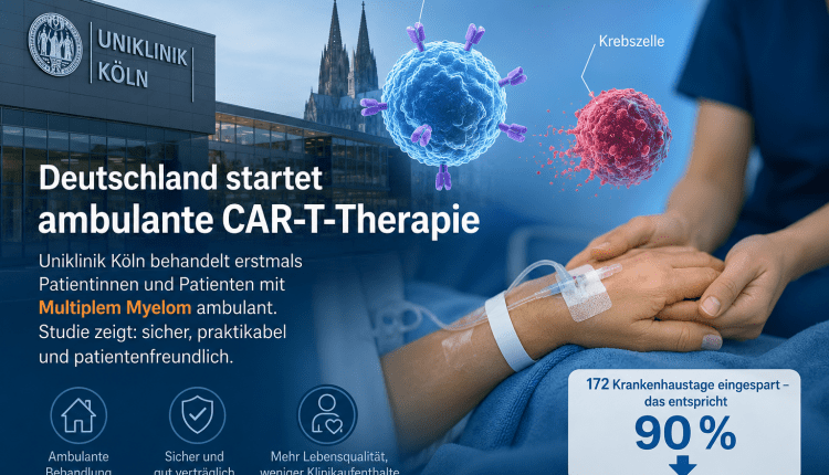 Deutschland startet ambulante CAR-T-Therapie/ Almanya’da CAR-T tedavisinde ilk