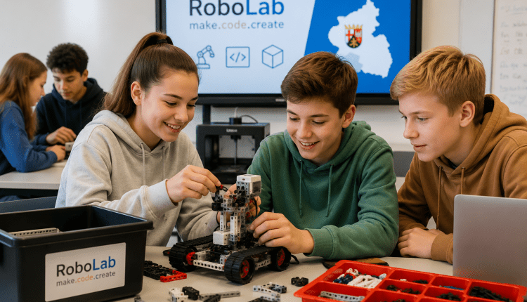 RLP baut RoboLab aus/RoboLab ile dijital eğitim güçleniyor