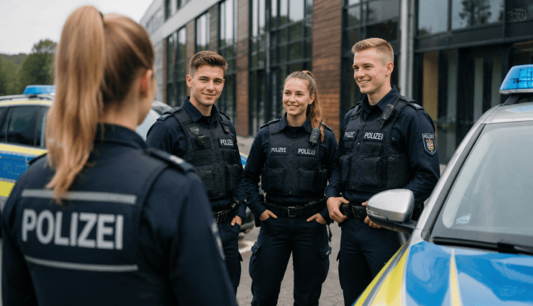 SAFE! für Polizeinachwuchs/Saksonya Polisi yeni sloganla aday arıyor