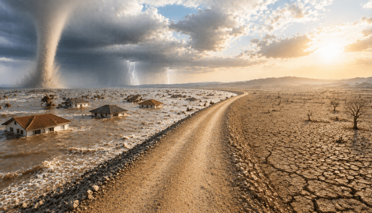 Klimawandel treibt Migration und Vertreibung/İklim değişikliği göçü ve sağlık risklerini artırıyor