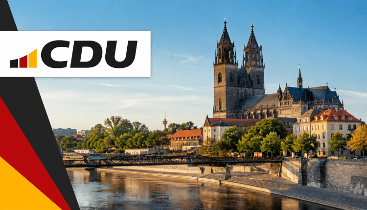CDU will Sachsen-Anhalt mit Wirtschaft, Sicherheit und Bildung stärken