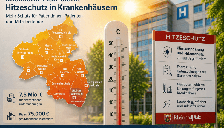 Mehr Hitzeschutz für Kliniken/Hastanelere sıcaklık desteği