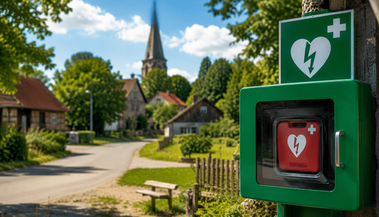 Lebensrettende Defibrillatoren für jedes Dorf in          MV-’de her köye hayat kurtaran kalp cihazı